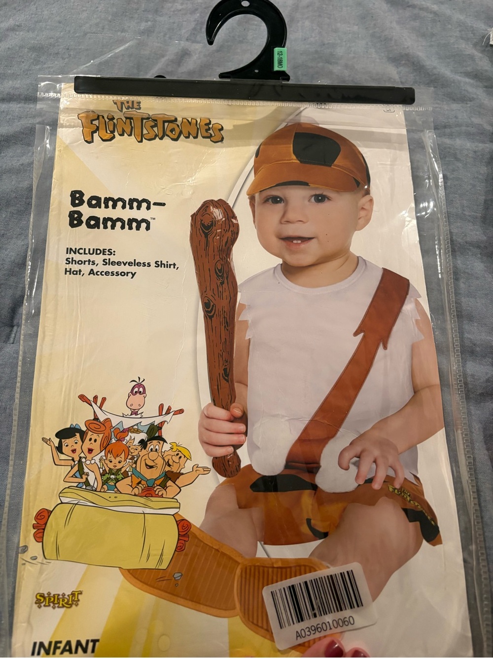 Bamm-Bamm Infant Costume - Brown